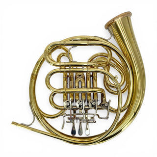 Cantesanu - F/Bb Double French Horn - Yellow Brass - Detachable Bell - Unlacquered Finish
