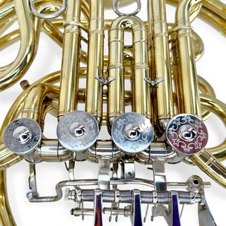 Cantesanu - F/Bb Double French Horn - Yellow Brass - Detachable Bell - Unlacquered Finish
