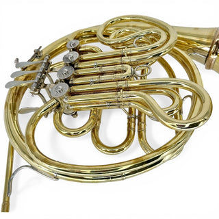 Cantesanu - F/Bb Double French Horn - Yellow Brass - Detachable Bell - Unlacquered Finish