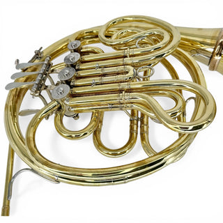 Cantesanu - F/Bb Double French Horn - Yellow Brass - Detachable Bell - Unlacquered Finish