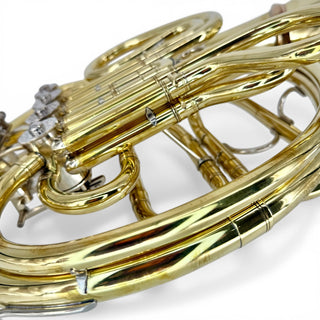 Cantesanu - F/Bb Double French Horn - Yellow Brass - Detachable Bell - Unlacquered Finish