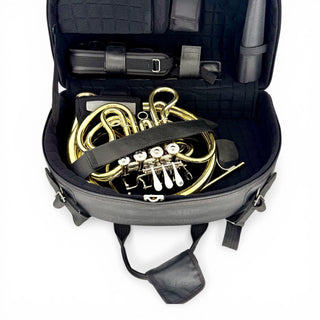 Cantesanu - F/Bb Double French Horn - Yellow Brass - Detachable Bell - Unlacquered Finish