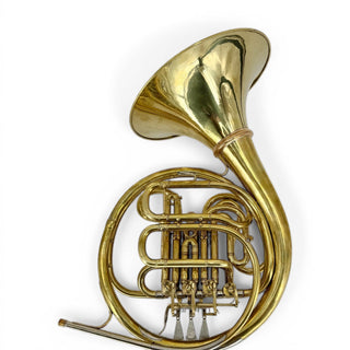Carl Geyer - F/Bb Double French Horn - Yellow Brass - Detachable Bell - Serial #: N/A (Pre-Owned)