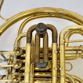Carl Geyer - F/Bb Double French Horn - Yellow Brass - Detachable Bell - Serial #: N/A (Pre-Owned)