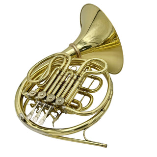 Carl Geyer - F/Bb Double French Horn - Yellow Brass - Detachable Bell - Serial #: N/A (Pre-Owned)