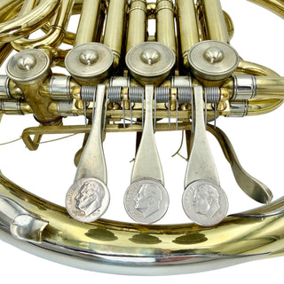 Carl Geyer - F/Bb Double French Horn - Yellow Brass - Detachable Bell - Serial #: N/A (Pre-Owned)