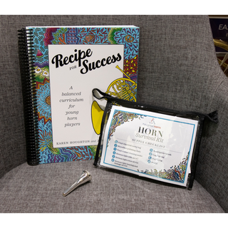 Chef’s Kit for Beginning Horn Players: Recipe for Success Mouthpiece and Survival Kit