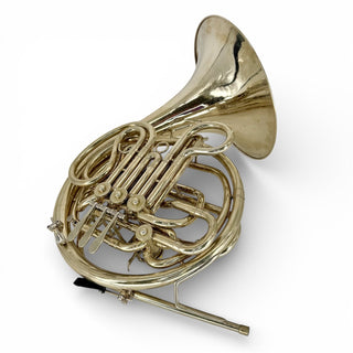 Conn 8D - F/Bb Double French Horn (Elkhart Era Circa 1966) - Nickel Silver - Fixed Bell - Unlacquered Finish - Serial #: H78969 (Pre-Owned)