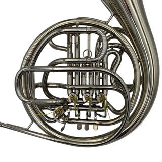 Conn 8D - F/Bb Double French Horn - Nickel Silver - Fixed Bell - Lacquered Finish - Serial #: 5-599197 (Pre-Owned)