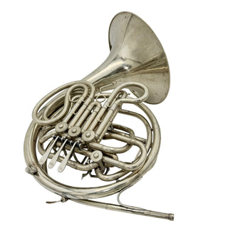 Conn 8D - F/Bb Double French Horn - Nickel Silver - Fixed Bell - Lacquered Finish - Serial #: 776449 (Pre-Owned)