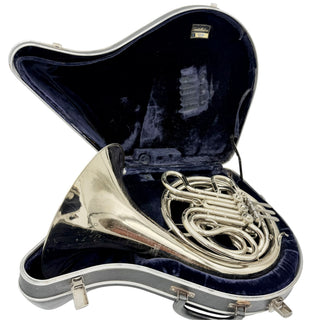 Conn 8D - F/Bb Double French Horn - Nickel Silver - Fixed Bell - Lacquered Finish - Serial #: N47205 (Pre-Owned)