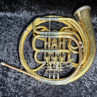 Ricco Kühn W 293 F/Bb Double Horn - Detachable Bell (ML 3), Unlacquered - Serial #: 1991246 (Pre-Owned)