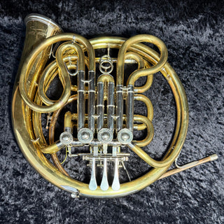 Ricco Kühn W 293 F/Bb Double Horn - Detachable Bell (ML 3), Unlacquered - Serial #: 1991246 (Pre-Owned)