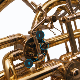 Dürk D3M - F/Bb Double French Horn - Detachable Bell Unlacquered Finish