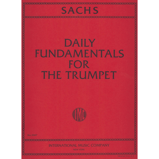 Daily Fundamentals for the Trumpet by Michael Sachs