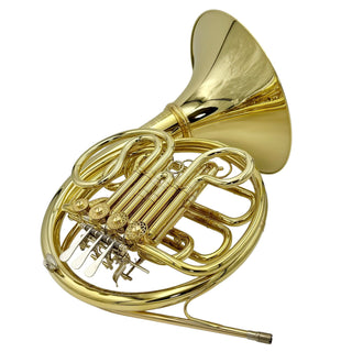 Dieter Otto Model 205 Weimar-Berlin - F/Bb Double French Horn - Detachable Bell - Unlacquered Finish - One Water Key