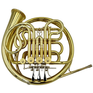 Dieter Otto Model 205 Weimar-Berlin - F/Bb Double French Horn - Detachable Bell - Unlacquered Finish - One Water Key