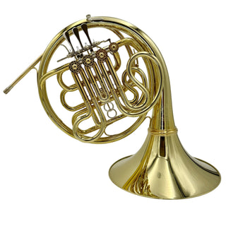 Dieter Otto Model 205 Weimar-Berlin - F/Bb Double French Horn - Detachable Bell - Unlacquered Finish - One Water Key