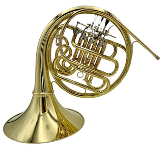 Dieter Otto Model 205 Weimar-Berlin - F/Bb Double French Horn - Detachable Bell - Unlacquered Finish - One Water Key