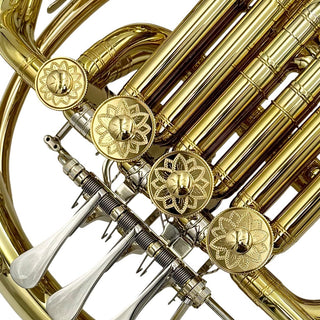 Dieter Otto Model 205 Weimar-Berlin - F/Bb Double French Horn - Detachable Bell - Unlacquered Finish - One Water Key