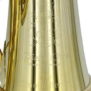 Dieter Otto Model 205 Weimar-Berlin - F/Bb Double French Horn - Detachable Bell - Unlacquered Finish - One Water Key