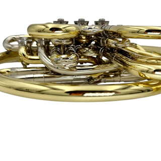Engelbert Schmid Compensating Triple Eb Horn - Yellow Brass - Detachable Bell - Lacquered Finish - Serial #: 22003 (Pre-Owned)
