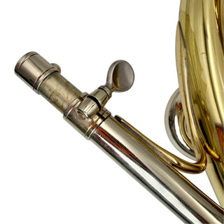 Engelbert Schmid Compensating Triple Eb Horn - Yellow Brass - Detachable Bell - Lacquered Finish - Serial #: 22003 (Pre-Owned)