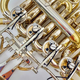 Engelbert Schmid "Golden Cut" - F/Bb Double French Horn - Yellow Brass - Detachable Bell - Unlacquered Finish