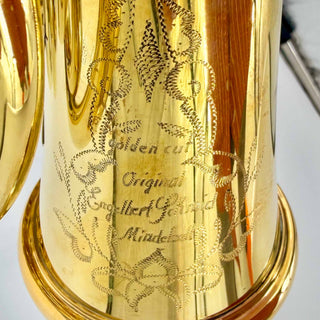 Engelbert Schmid "Golden Cut" - F/Bb Double French Horn - Yellow Brass - Detachable Bell - Unlacquered Finish