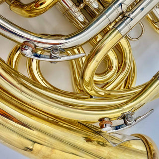 Engelbert Schmid "Golden Cut" - F/Bb Double French Horn - Yellow Brass - Detachable Bell - Unlacquered Finish