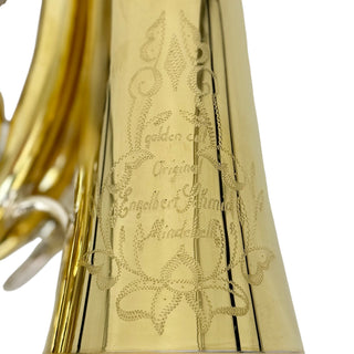 Engelbert Schmid "Golden Cut" - F/Bb Double French Horn - Yellow Brass - Detachable Bell - Unlacquered Finish