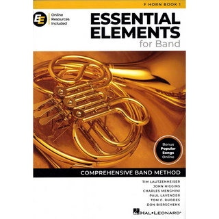 Essential Elements for Band – F Horn Book 1 with EEi