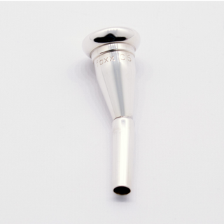 Faxx MC - French Horn One-Piece Mouthpiece - Bent for Marching Band
