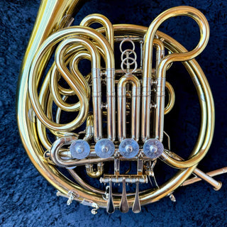 Finke Brendan - F/Bb/High F Triple French Horn - Yellow Brass - Detachable Bell - Lacquered Finish - Serial #: 3903 (Pre-Owned)