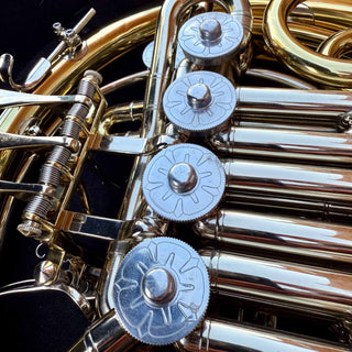 Finke Brendan - F/Bb/High F Triple French Horn - Yellow Brass - Detachable Bell - Lacquered Finish - Serial #: 3903 (Pre-Owned)