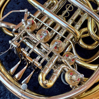 Finke Brendan - F/Bb/High F Triple French Horn - Yellow Brass - Detachable Bell - Lacquered Finish - Serial #: 3903 (Pre-Owned)