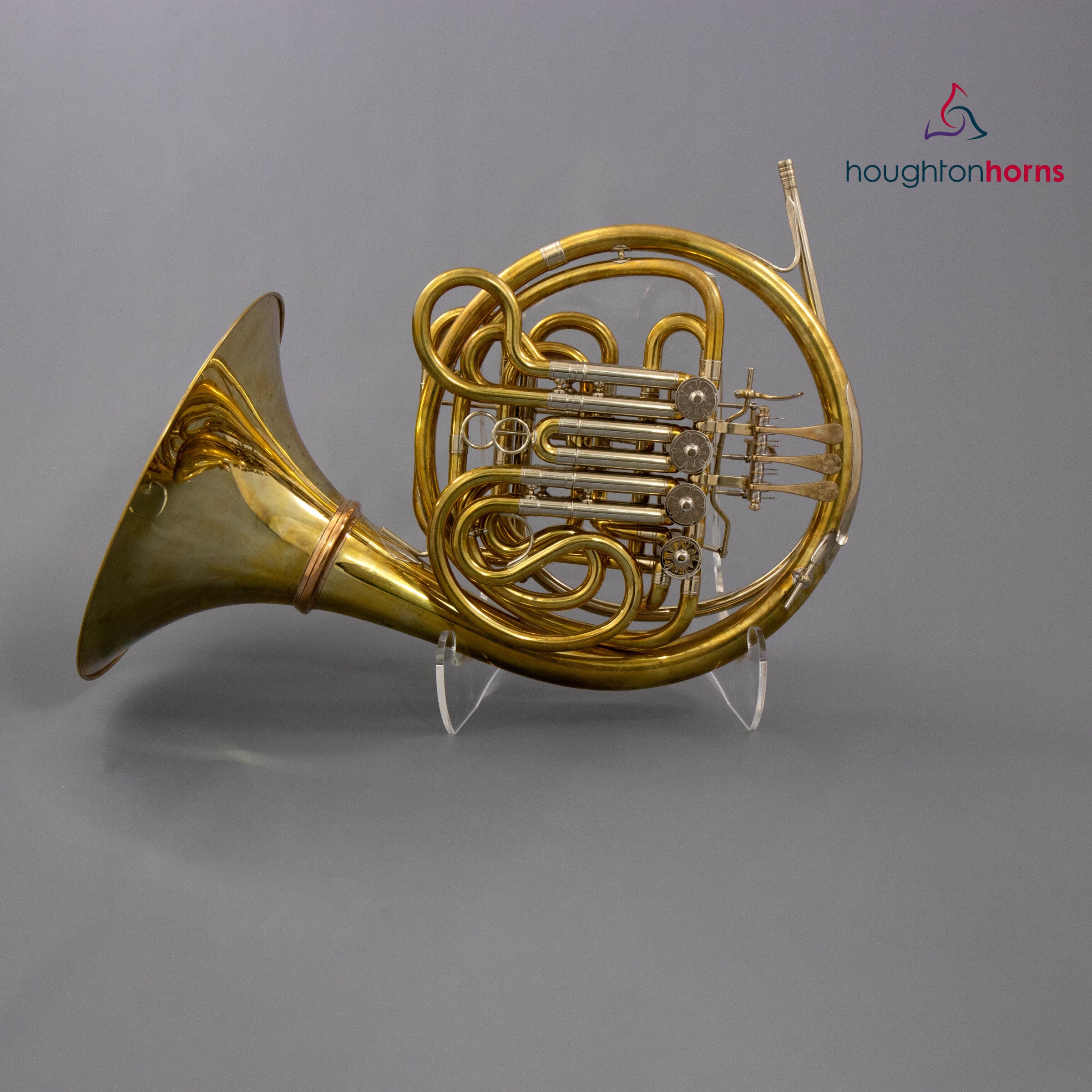 Finke Europa Model 63 - F/Bb Double French Horn - Yellow Brass
