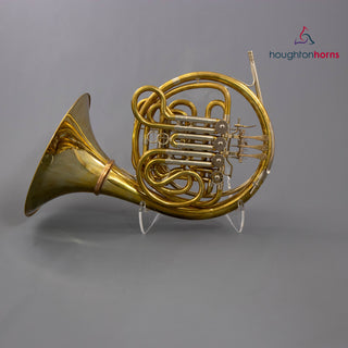 Finke Europa Model 63 - F/Bb Double French Horn - Yellow Brass - Detachable Bell - Unlacquered Finish