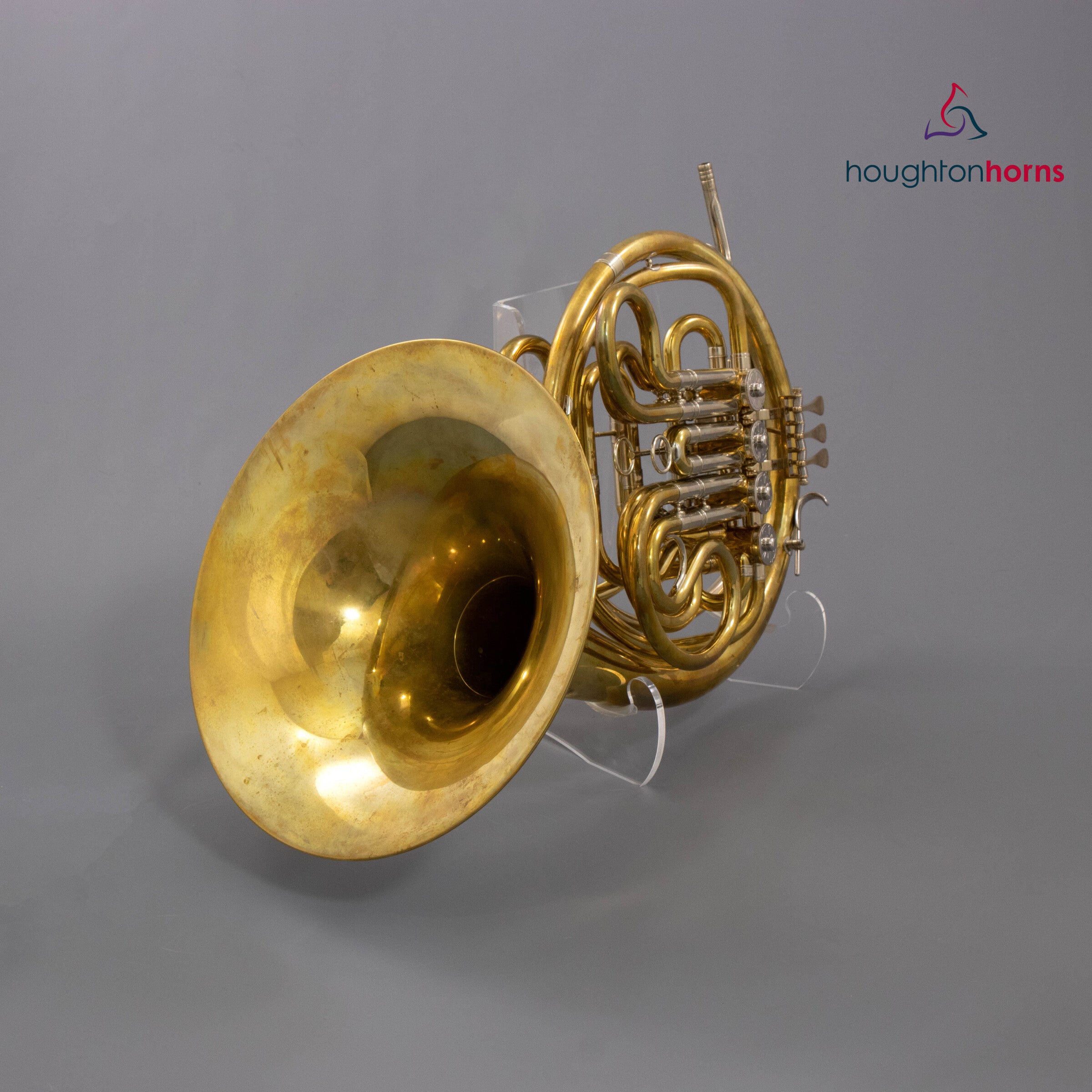 Finke Europa Model 63 - F/Bb Double French Horn - Yellow Brass
