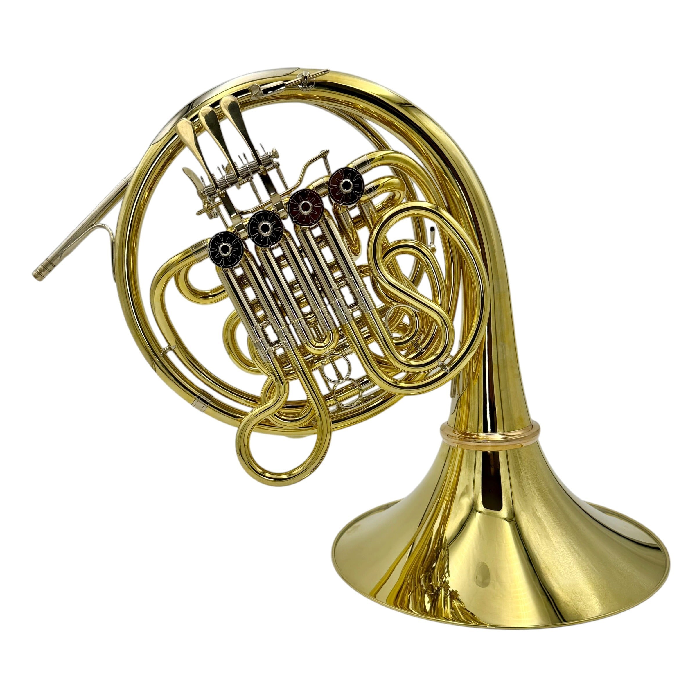 Finke Europa Model 63 - F/Bb Double French Horn - Yellow Brass
