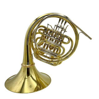 Finke Europa Model 63 - F/Bb Double French Horn - Yellow Brass - Detachable Bell - Unlacquered Finish