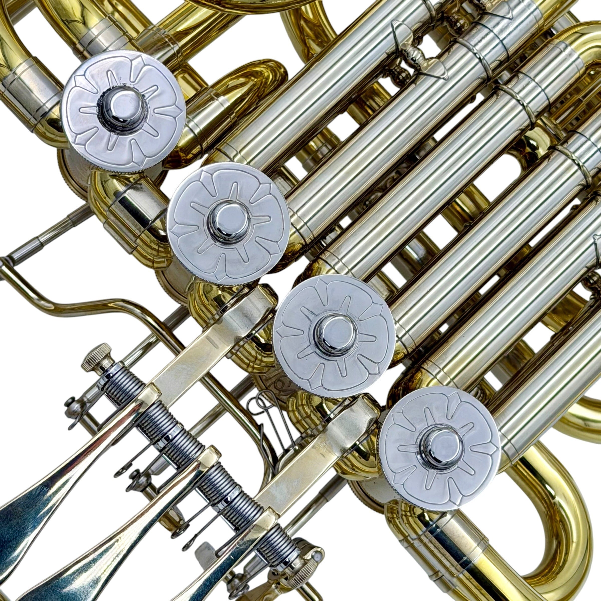 Finke Europa Model 63 - F/Bb Double French Horn - Yellow Brass