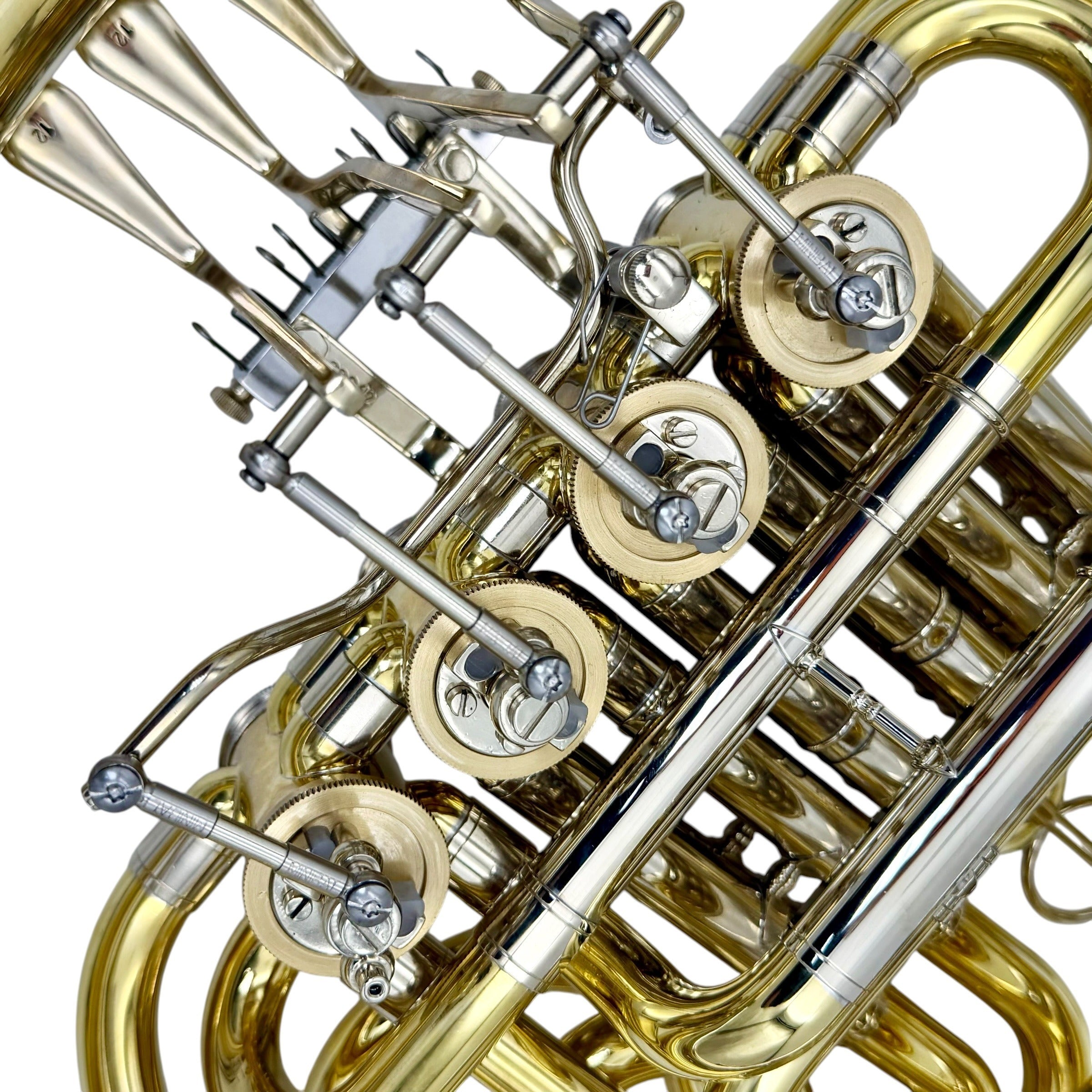 Finke Europa Model 63 - F/Bb Double French Horn - Yellow Brass