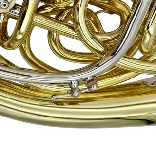 Finke Europa Model 63 - F/Bb Double French Horn - Yellow Brass - Detachable Bell - Unlacquered Finish