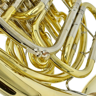 Finke Europa Model 63 - F/Bb Double French Horn - Yellow Brass - Detachable Bell - Unlacquered Finish