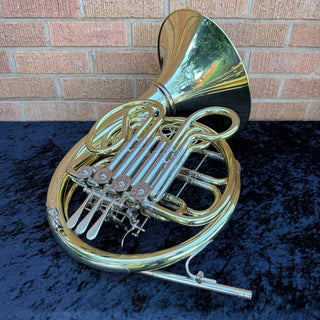 Finke Legacy Model 65 - F/Bb Double French Horn - Yellow Brass - Detachable Bell - Unlacquered Finish