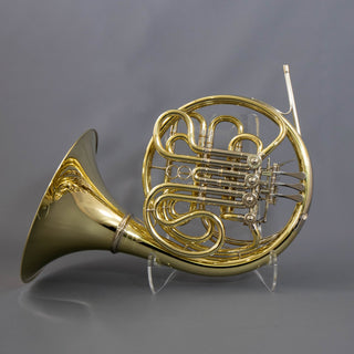 Ricco Kühn W 293 Innovation - F/Bb Double French Horn - Detachable Bell, Unlacquered Finish