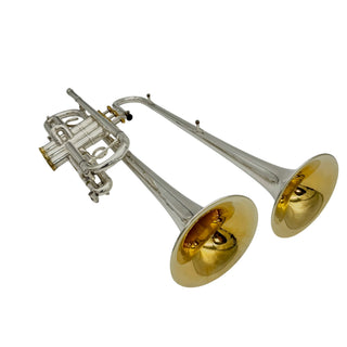 Getzen Custom 3060S - C Trumpet - 2 Interchangeable Bells & Main Tuning Slides - Serial #: P12749 (Pre-Owned)