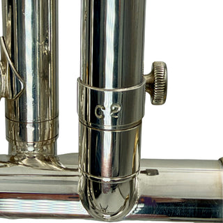Getzen Custom 3060S - C Trumpet - 2 Interchangeable Bells & Main Tuning Slides - Serial #: P12749 (Pre-Owned)