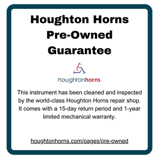 Hans Hoyer 6802 NSA Heritage - F/Bb Double French Horn - Nickel Silver - Detachable Bell - Lacquered Finish - Serial #: 489091 (Pre-Owned)
